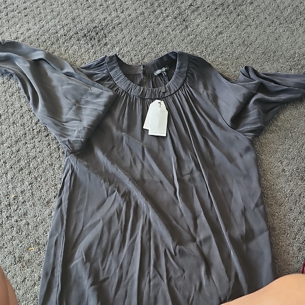 Universal Standard Charcoal Blouse